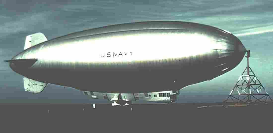 Zeppelin Airship 801 A4 Photo Print