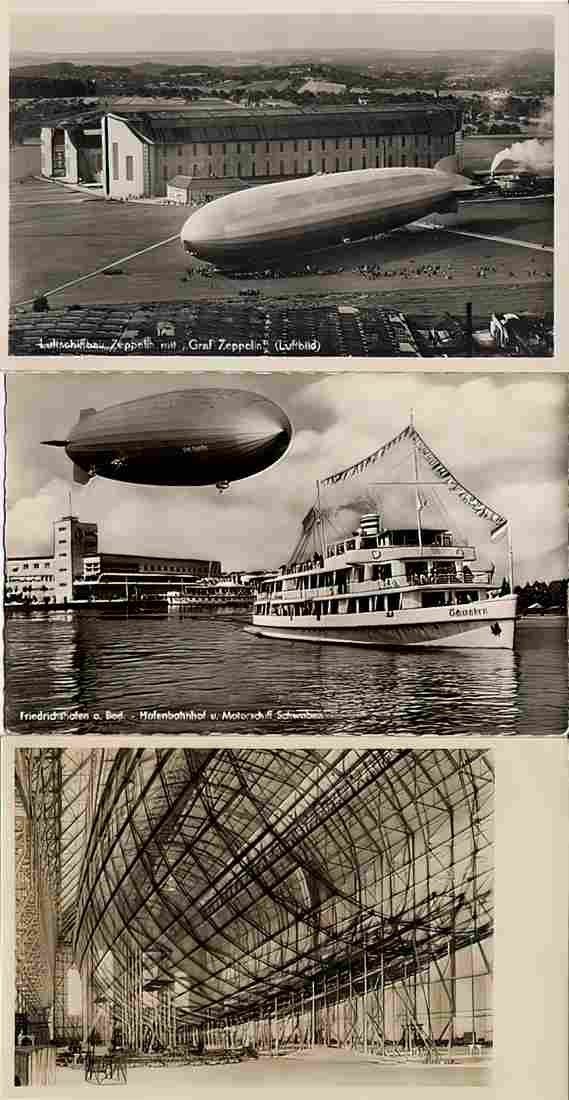 Zeppelin Airship 826 A4 Photo Print