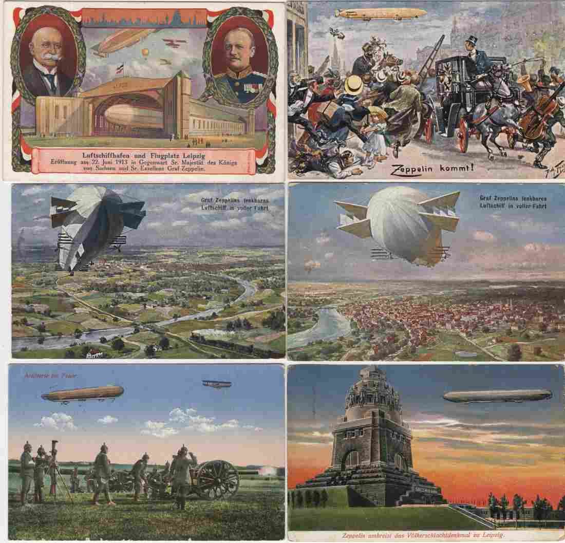 Zeppelin Airship 827 A4 Photo Print