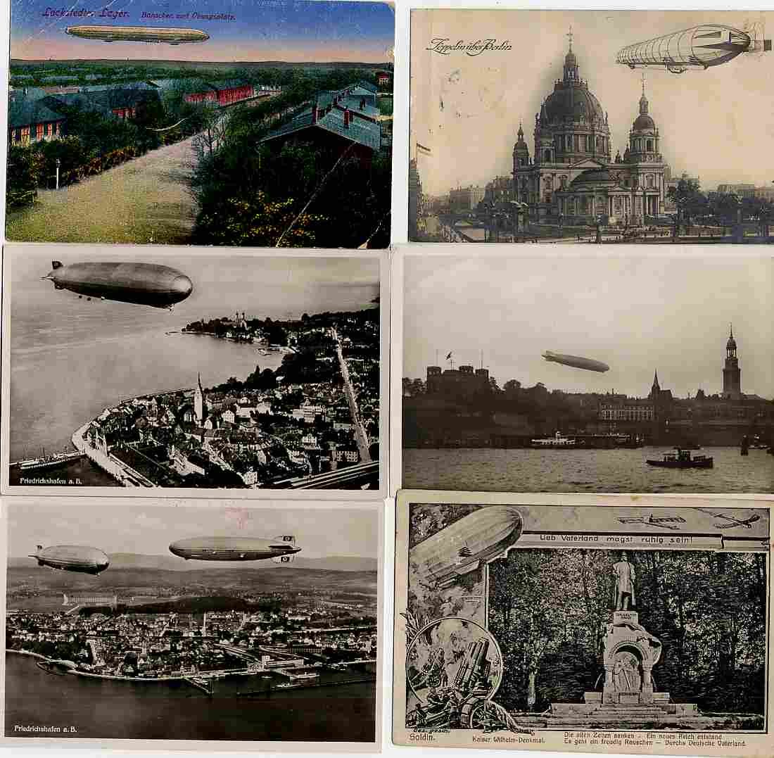 Zeppelin Airship 841 A4 Photo Print