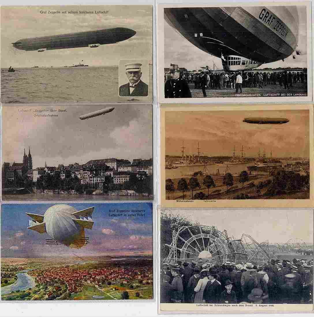 Zeppelin Airship 843 A4 Photo Print