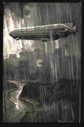 Zeppelin Airship 859 A4 Photo Print