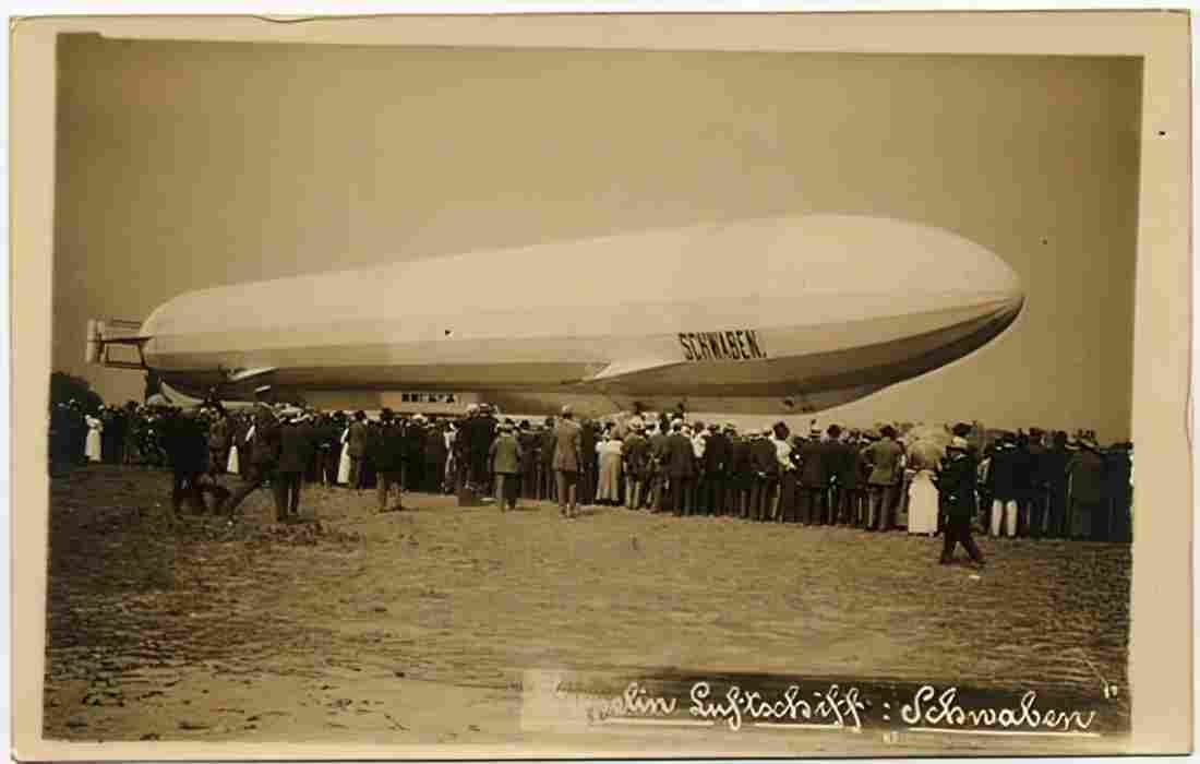Zeppelin Airship 871 A4 Photo Print