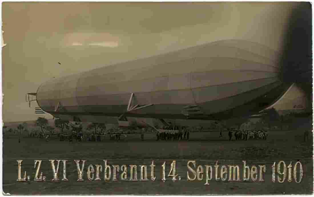 Zeppelin Airship 872 A4 Photo Print