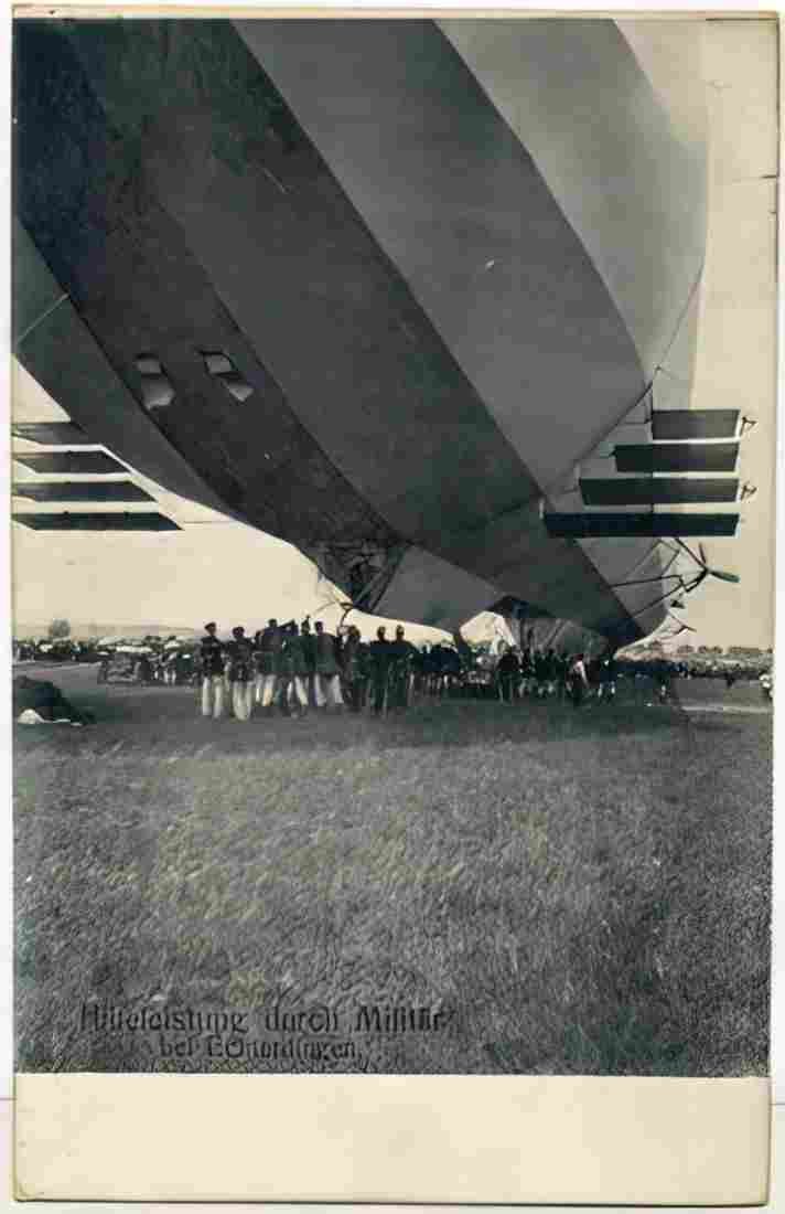 Zeppelin Airship 873 A4 Photo Print