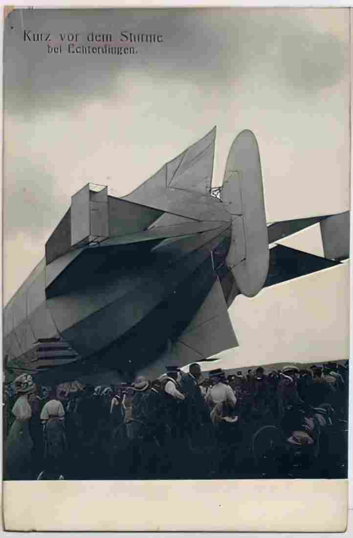 Zeppelin Airship 874 A4 Photo Print