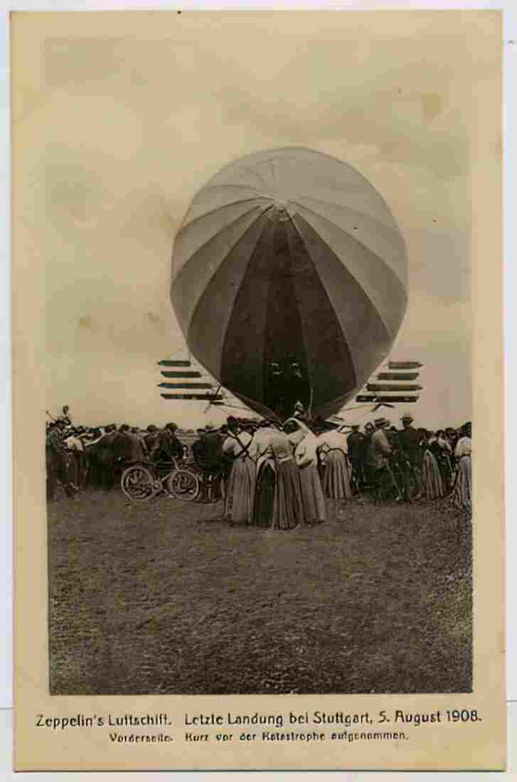 Zeppelin Airship 932 A4 Photo Print
