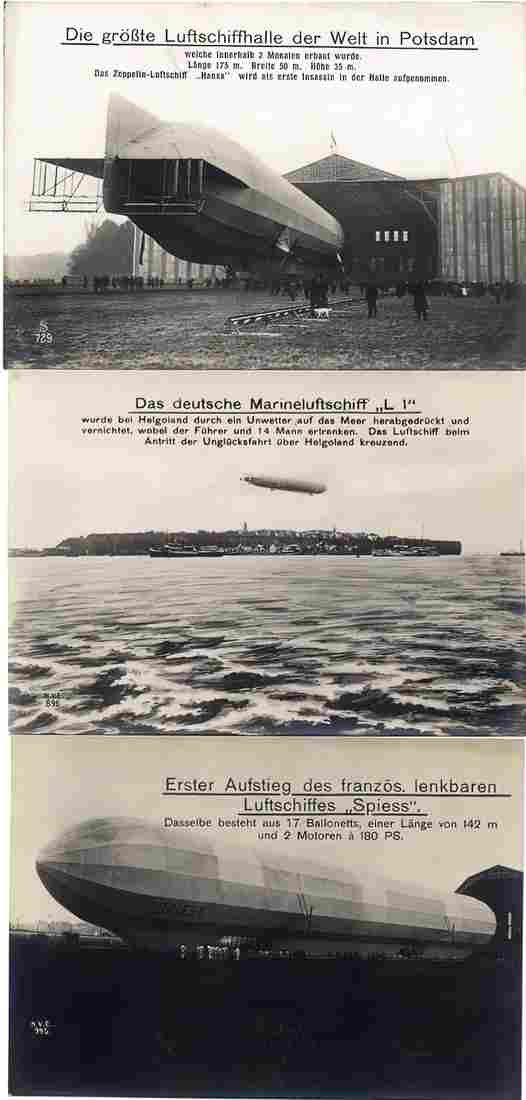 Zeppelin Airship 952 A4 Photo Print