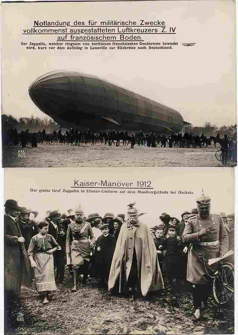 Zeppelin Airship 953 A4 Photo Print