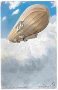 Zeppelin Airship 959 A4 Photo Print