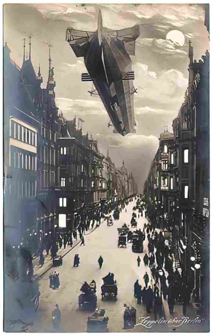 Zeppelin Airship 965 A4 Photo Print