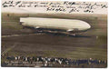 Zeppelin Airship 981 A4 Photo Print