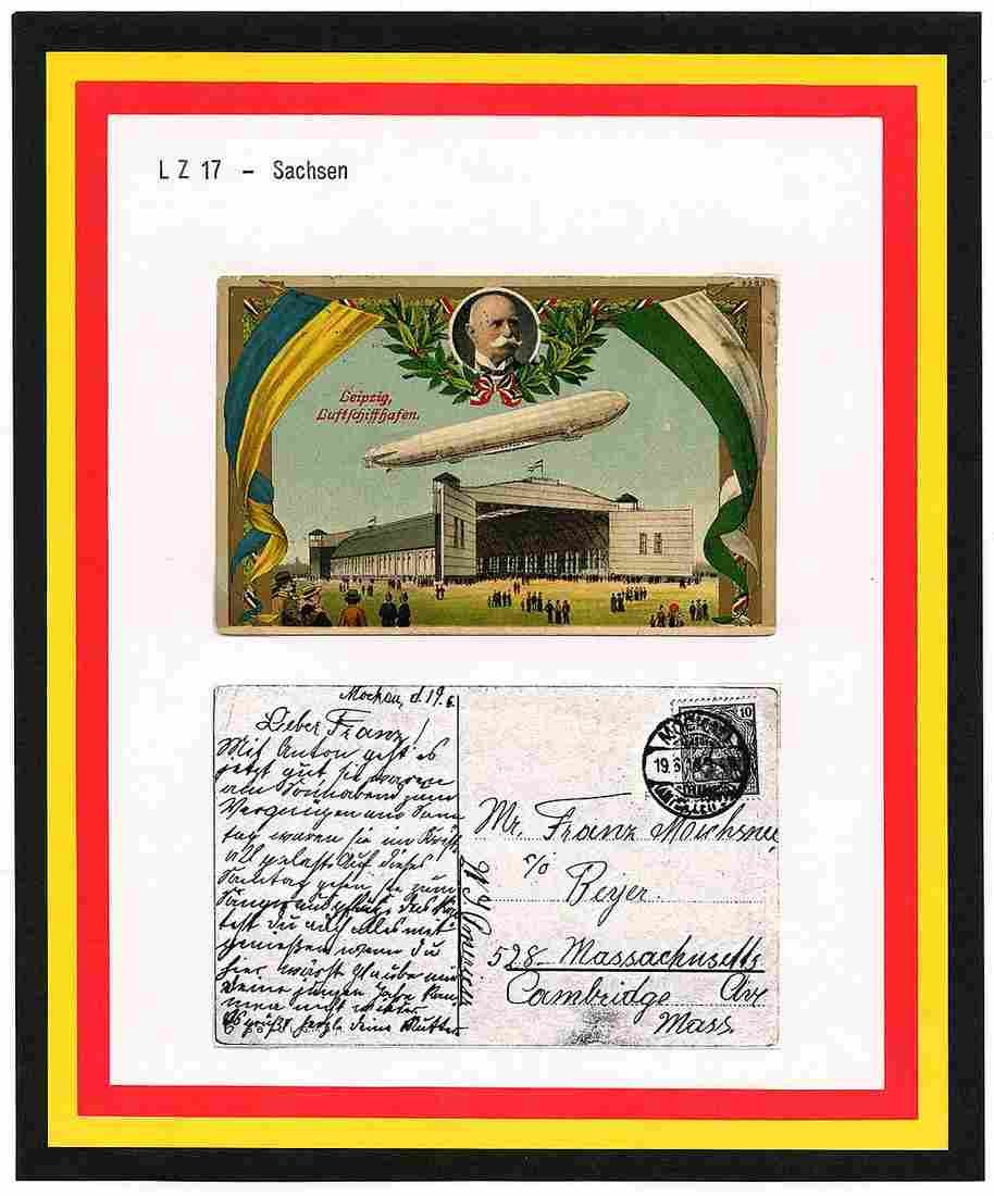 Zeppelin Airship 987 A4 Photo Print