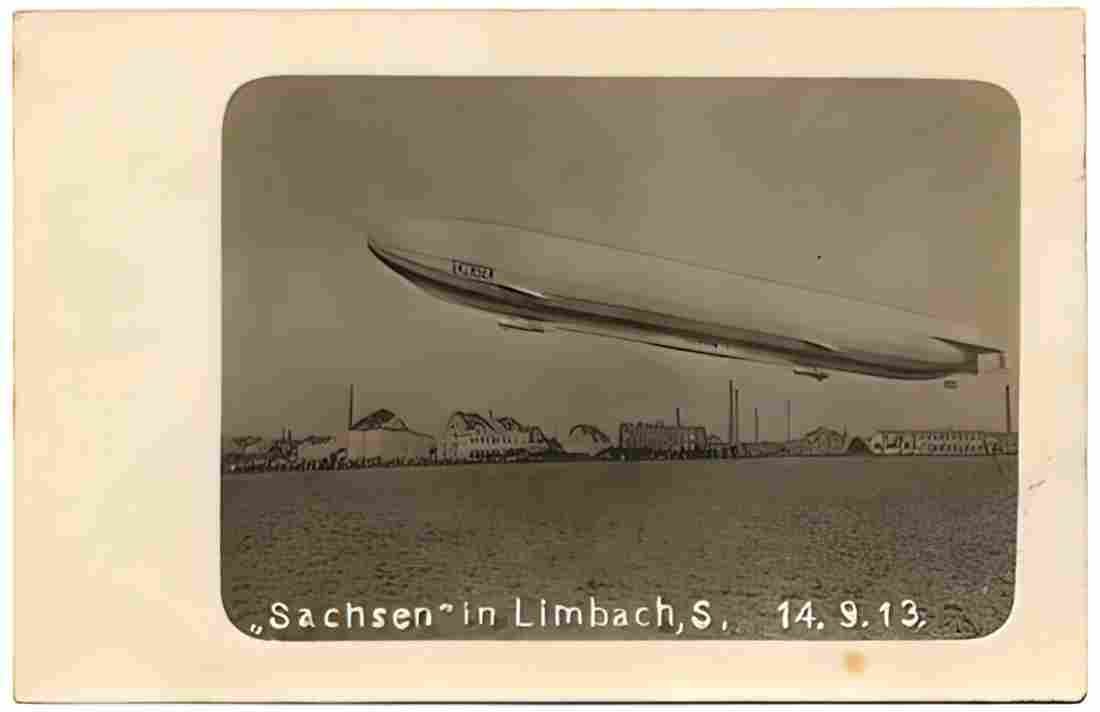Zeppelin Airship A4 Photo Print