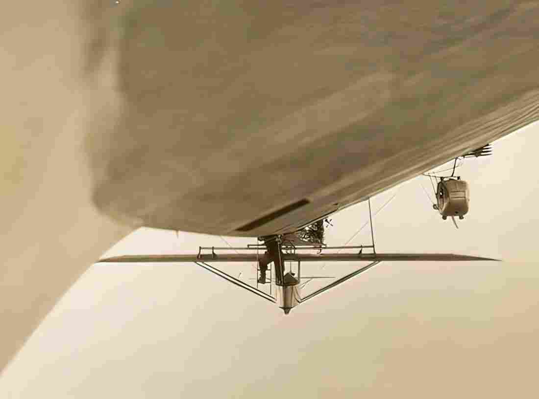Zeppelin Airship CD2 A4 Photo Print