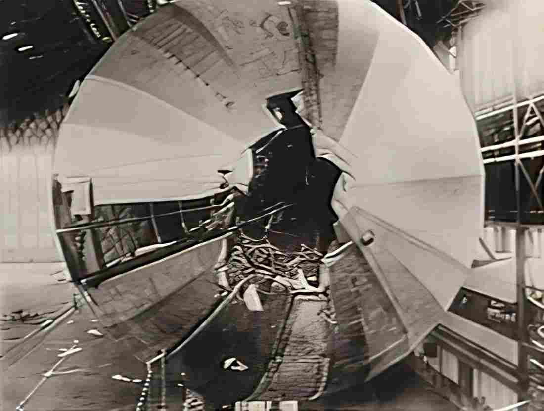 Zeppelin Airship CD3 A4 Photo Print