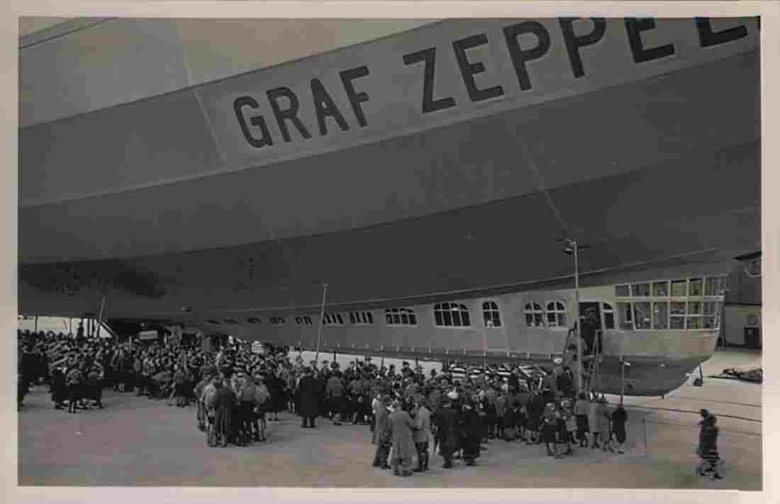 Zeppelin Airship CD51 A4 Photo Print