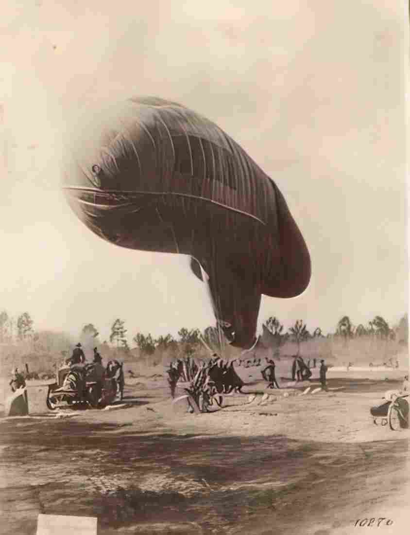 Zeppelin Airship CD7 A4 Photo Print
