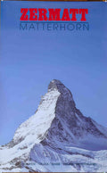Zermattvertag Advert A4 Photo Print