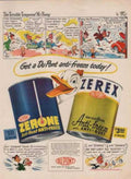 Zerone Chickens Freeze Vintage Retro Advert Ads A4 Photo Print