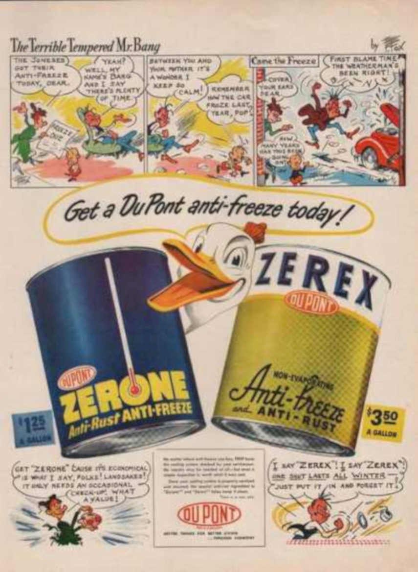 Zerone Chickens Freeze Vintage Retro Advert Ads A4 Photo Print