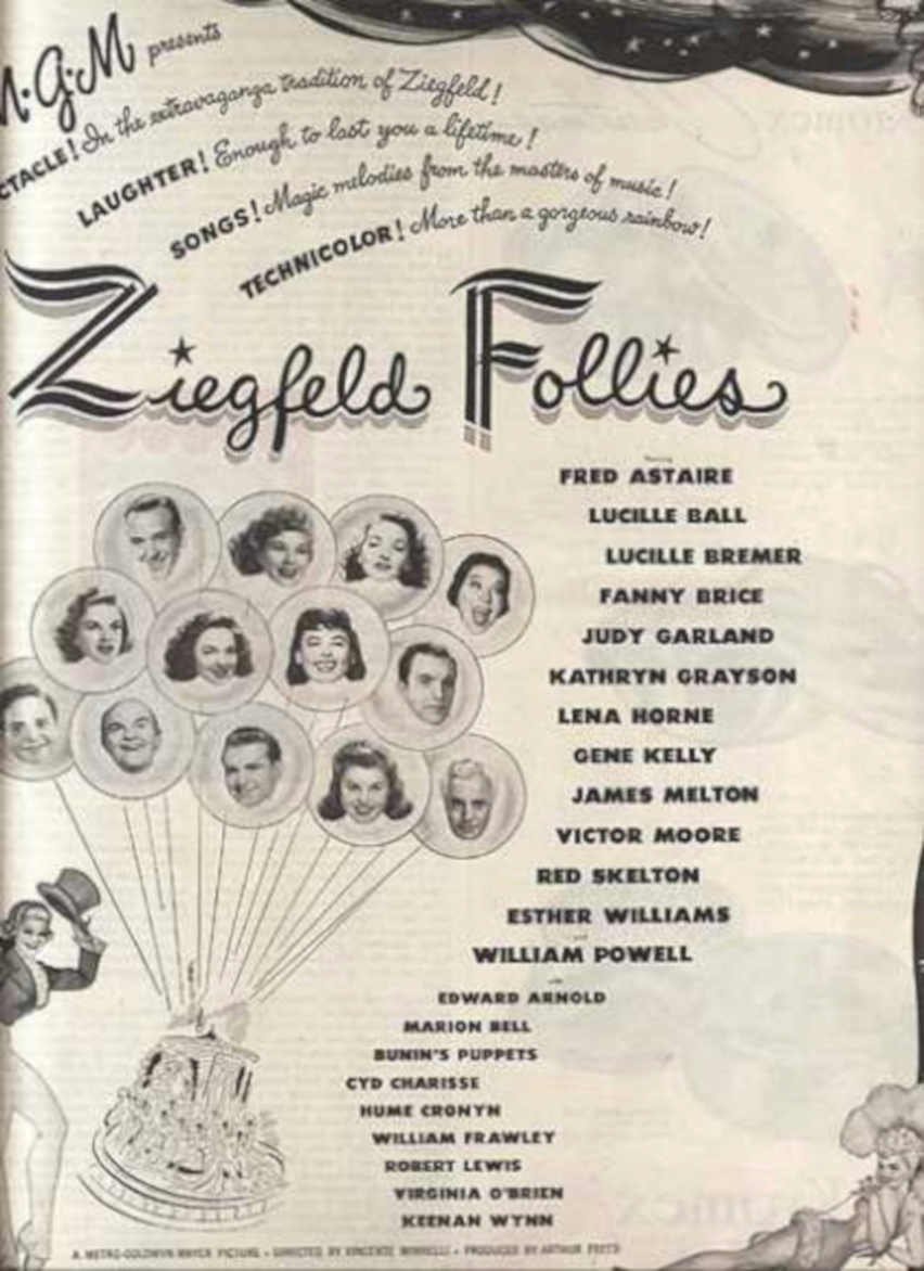 Ziegfeld Follies Cake Vintage Retro Advert Ads A4 Photo Print