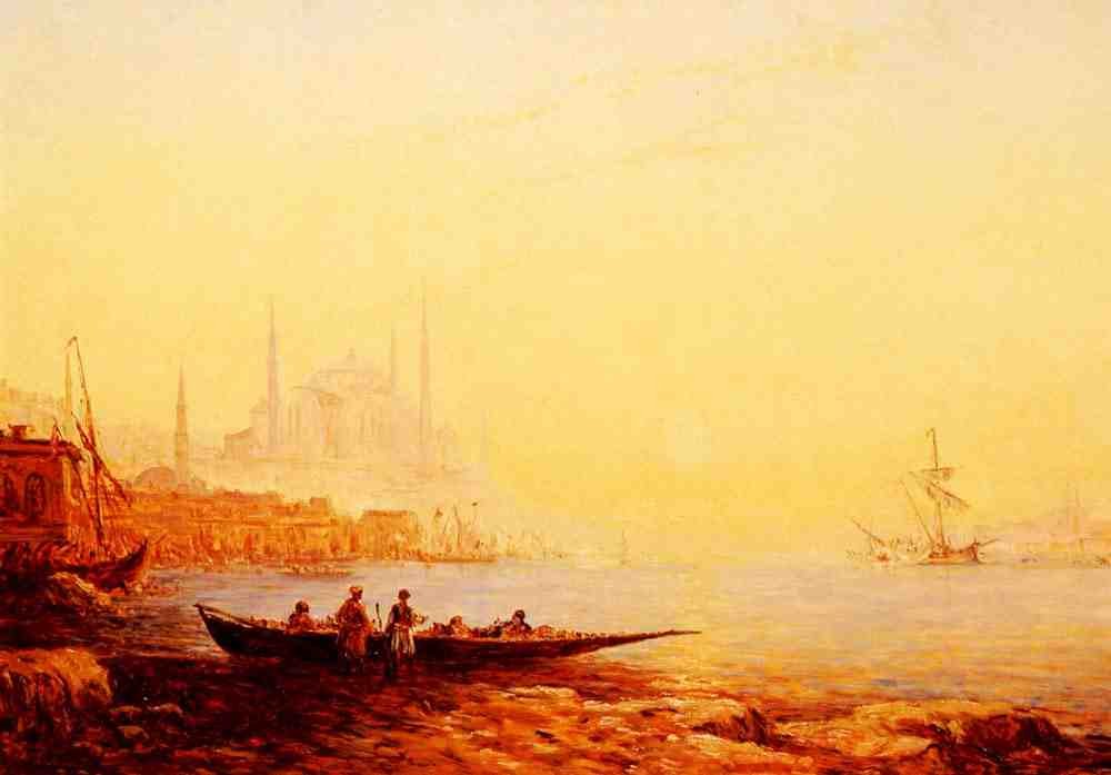 Ziem Felix Constantinople A4 Photo Print