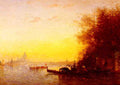 Ziem Felix Scene Venetienne A4 Photo Print
