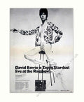 Ziggy Stardust Bowie Vintage Retro Advert Poster A4 Photo Print 2