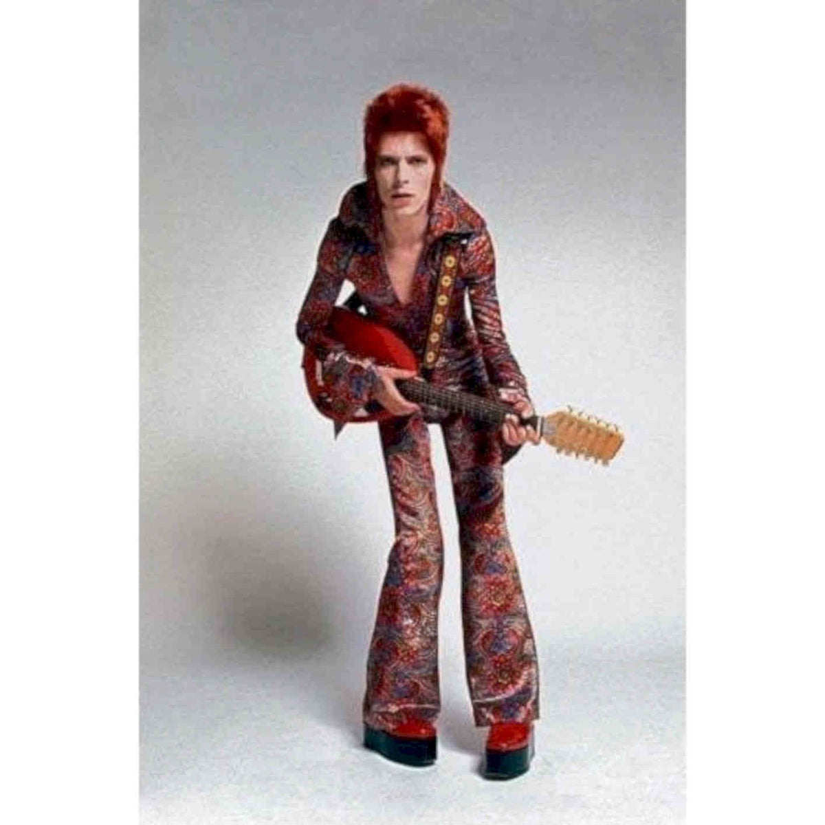 Ziggy Stardust Bowie Vintage Retro Advert Poster A4 Photo Print