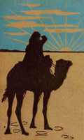 Zigzag journeys in the Camel Country 1911 Camel silhouette A4 Photo Print