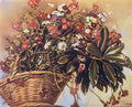 Zinaida Serebriakova a basket with flowers 1934 Art A4 Photo Print