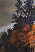 Zinaida Serebriakova autumn landscape 1914 Art A4 Photo Print