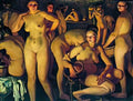 Zinaida Serebriakova bath 1913 Art A4 Photo Print