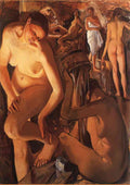 Zinaida Serebriakova bath 1926 A4 Photo Print