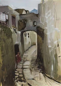 Zinaida Serebriakova capri 1903 Art A4 Photo Print