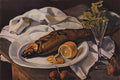 Zinaida Serebriakova clams and lemon 1923 Art A4 Photo Print