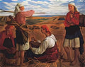 Zinaida Serebriakova harvesting 1915 Art A4 Photo Print