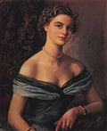 Zinaida Serebriakova helene de rua princess jean de merode 1954 Art A4 Photo Print