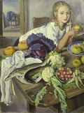 Zinaida Serebriakova katya still life 1923 2 A4 Photo Print