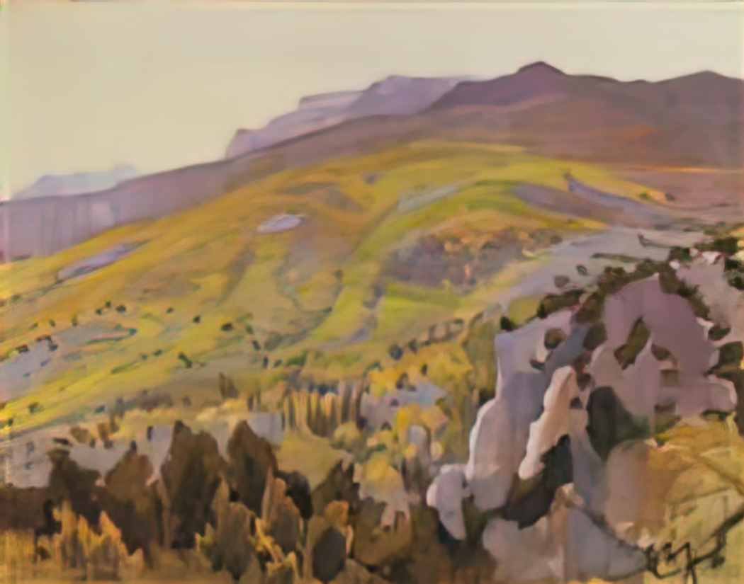 Zinaida Serebriakova landscape 1913 Art A4 Photo Print