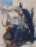 Zinaida Serebriakova marrakesh 1928 Art A4 Photo Print