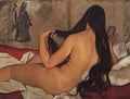 Zinaida Serebriakova nude 1920 Art A4 Photo Print