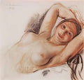 Zinaida Serebriakova nude 1929 Art A4 Photo Print