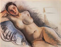 Zinaida Serebriakova nude 1932 Art A4 Photo Print