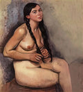 Zinaida Serebriakova nude Art A4 Photo Print