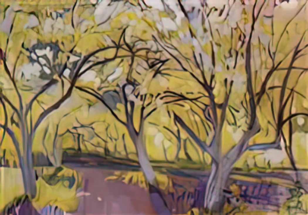 Zinaida Serebriakova orchard in bloom neskuchnoye 1908 Art A4 Photo Print