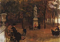 Zinaida Serebriakova paris luxembourg gardens 1930 Art A4 Photo Print