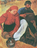 Zinaida Serebriakova peasants 1914 Art A4 Photo Print
