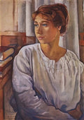 Zinaida Serebriakova portrait of e i finogenova 1920 Art A4 Photo Print